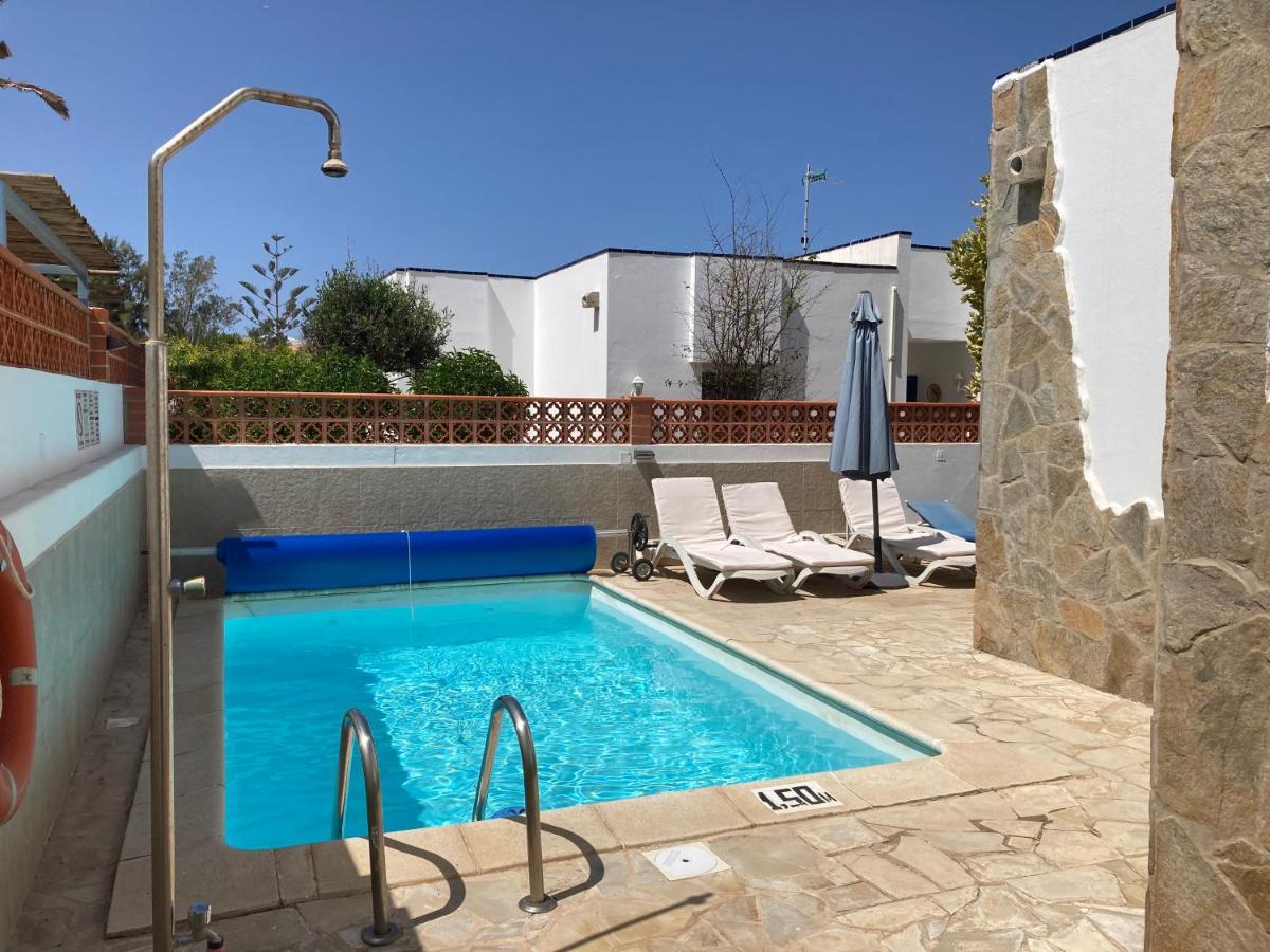 Beach House With The Heated Pool Next To Rocky Point Corralejo Dış mekan fotoğraf