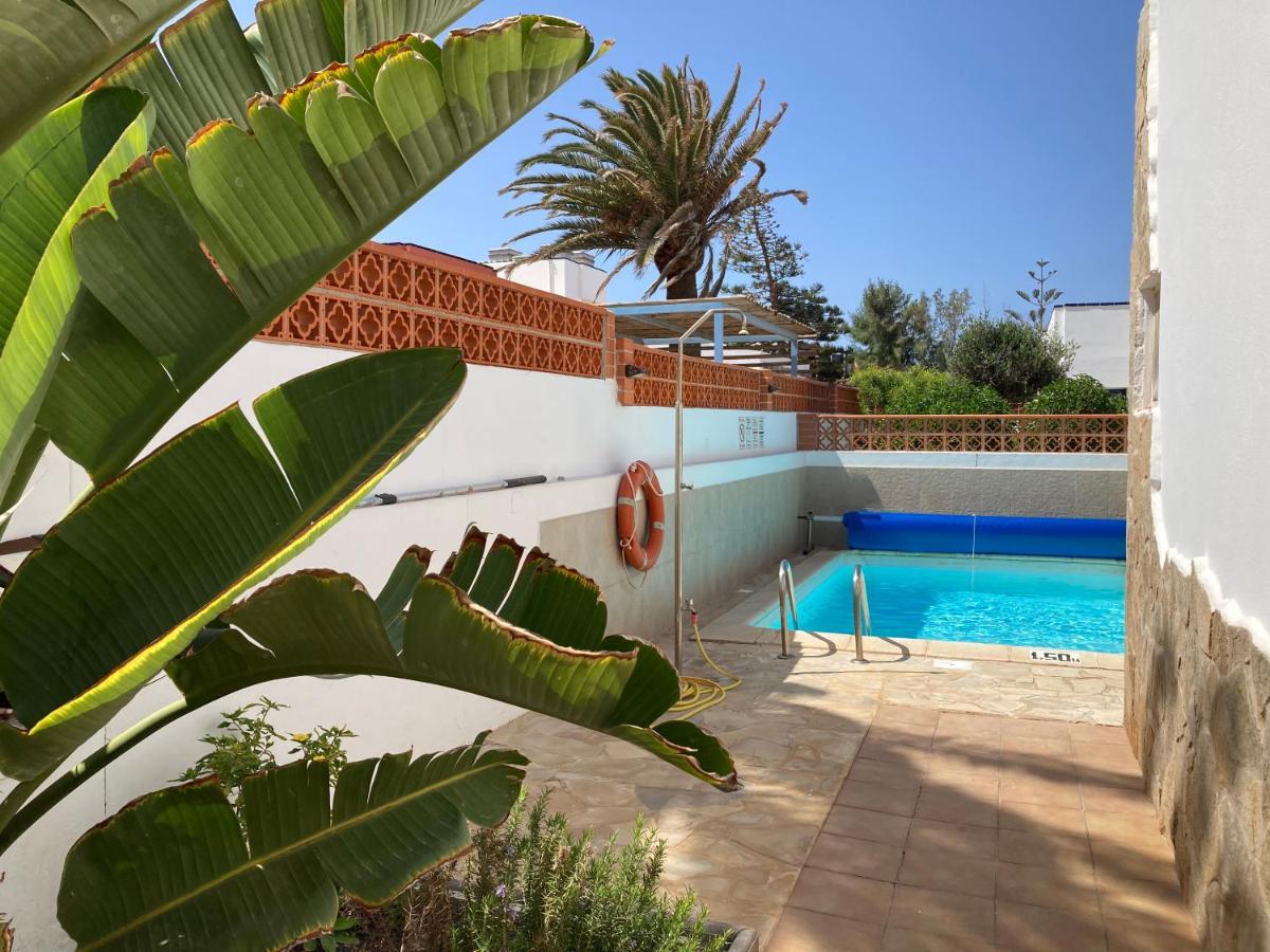 Beach House With The Heated Pool Next To Rocky Point Corralejo Dış mekan fotoğraf